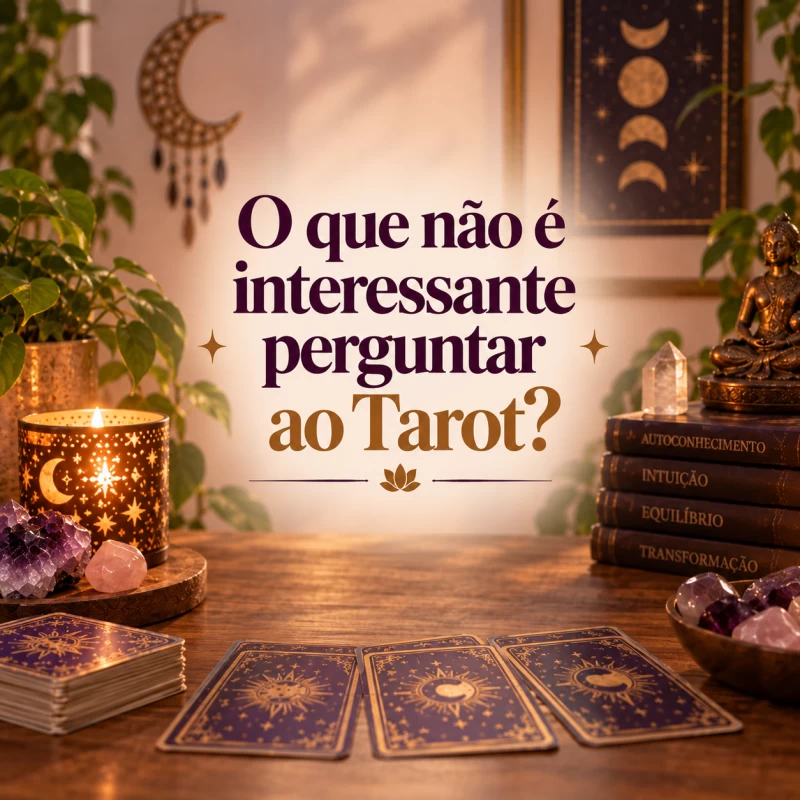 O que não perguntar ao Tarot?