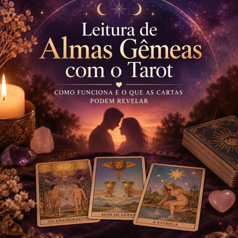 Leitura de Almas Gêmeas com o Tarot: Como Funciona?